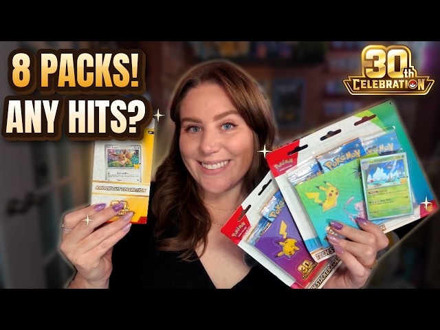 Pokémon 30th Celebration Tech Sticker & Knock Out Collection Opening!