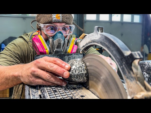 I used a Diamond Saw to Cut Rocks (That went well!)