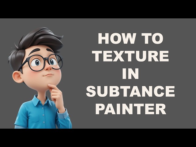 How to Texture in Substance Painter | Beginner Tutorial | Full PBR Texturing Workflow (2026)