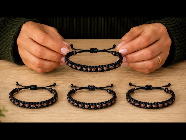 ✨ Everyone Will Want This Easy Macramé Bracelet! | DIY Tutorial