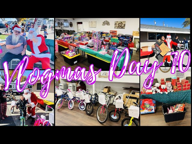 VLOGMAS 2022 | VLOGMAS DAY 10 2022 | 1ST CHRISTMAS TOY DRIVE & MORE