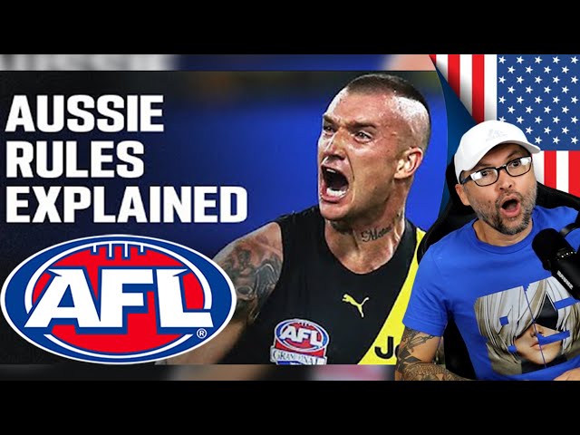 Coach Watches Australian Rules Football for the First Time | Full Reaction