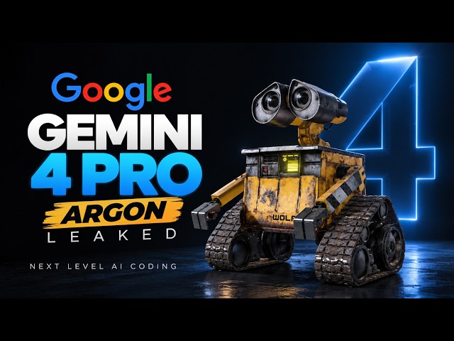 Gemini 4 Pro “ARGON” Leaked — These AI Coding Demos Are INSANE