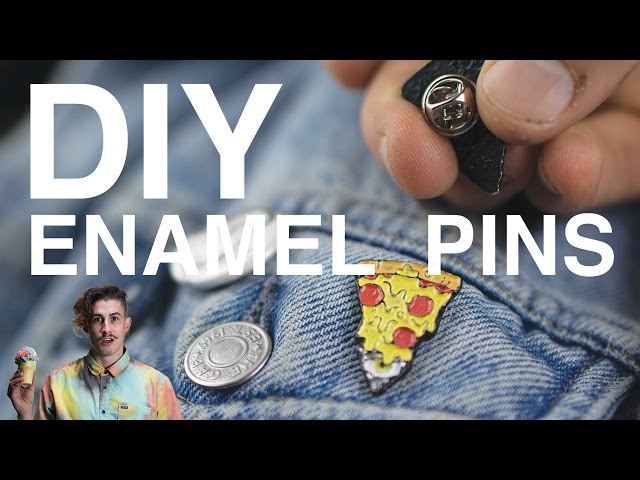 how to make enamel pins at home