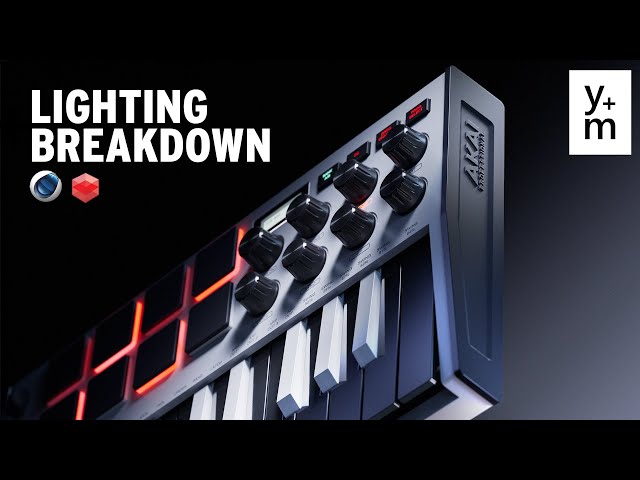 Simple Lighting Workflows in Cinema 4D and Redshift. Full Scene Lighting Breakdown.