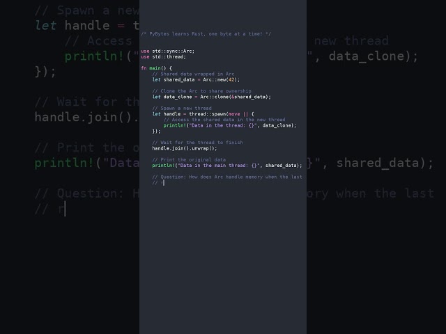 atomic reference counting #rust #showcase