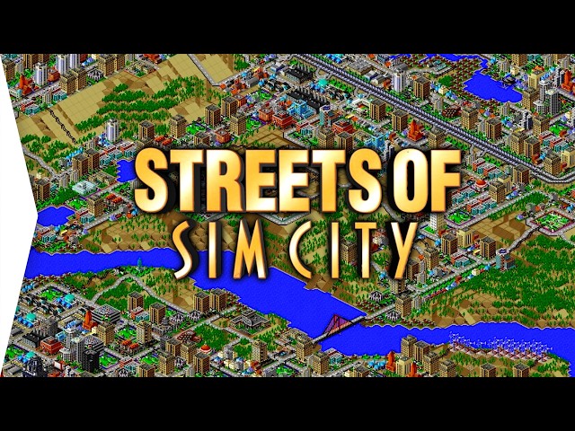 Exploring The Best City I've Ever Built in SimCity 2000 (Street View!)