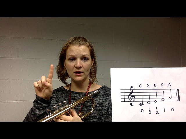 Trumpet First 5 Notes (C-G)