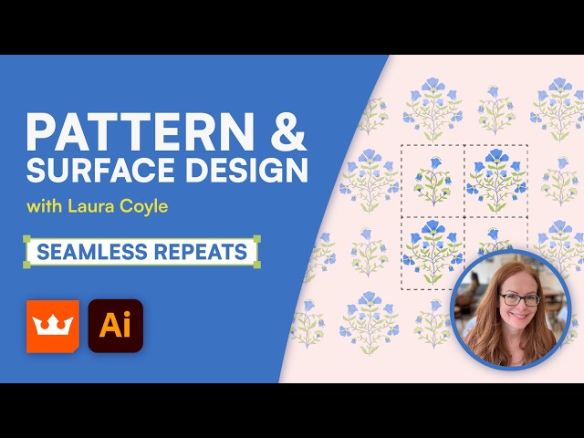 Pattern Design: Build seamless repeat patterns in Adobe Illustrator