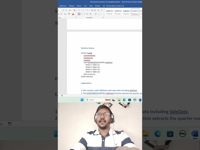 SQL Interview Questions