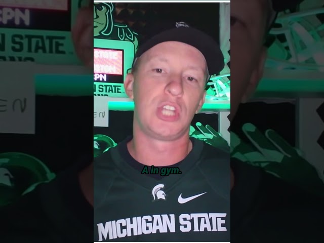 Michigan State MUST show a strong RUN GAME vs. Toledo