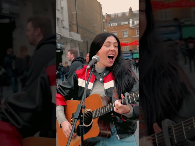 When We Were Young as a duet in Leicester Square and the crowd went quiet 🥹