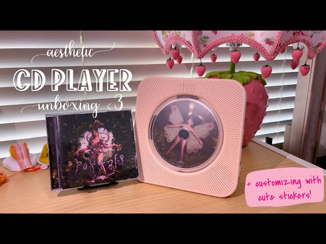 Greadio CD Player Unboxing  & Customization 💿✨