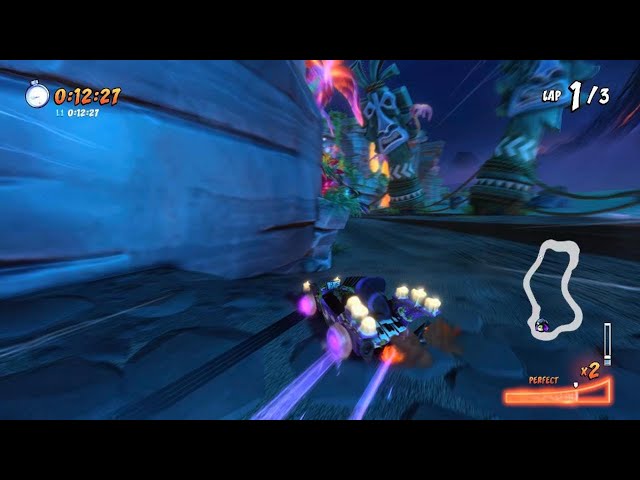 CTR NF Dev Time Trial: Inferno Island