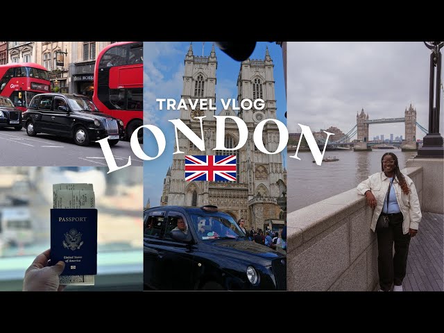 LONDON IN ONE DAY✈️🇬🇧| long travel day, 1st time in London, exploring city via hop on hop off bus