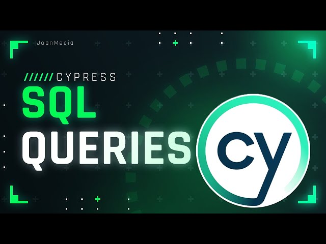 🔗 Connect CYPRESS to a DATABASE [STEP BY STEP] | Cypress Tutorial