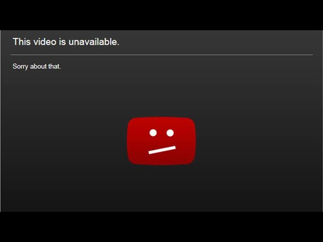 [Deleted Video]