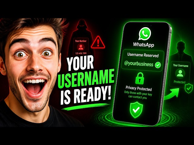 Reserve Your WhatsApp Username Before It's Gone (Hide Your Number)