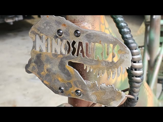 Plasma cutting stuff for a burning man bike