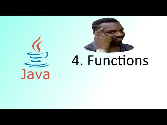 Learn Java for Complete Beginners - 4. Methods