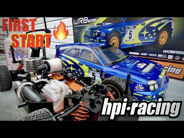 New HPI Nitro WR8 Break In & First Run - Nitro Made Easy and Fun - Real Test & Review