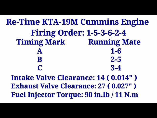 Part 3: Re-Time KTA-19M Cummins Engine | The ElectroMotive Seaman
