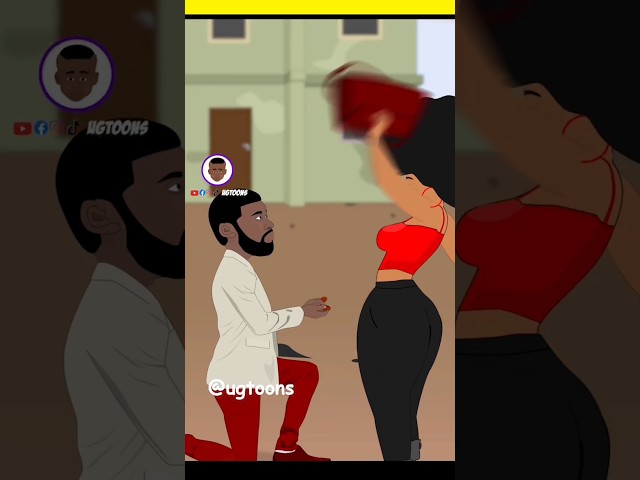 Valentine Prank 😂 #valentinesday #animation #comedyanimation #shorts