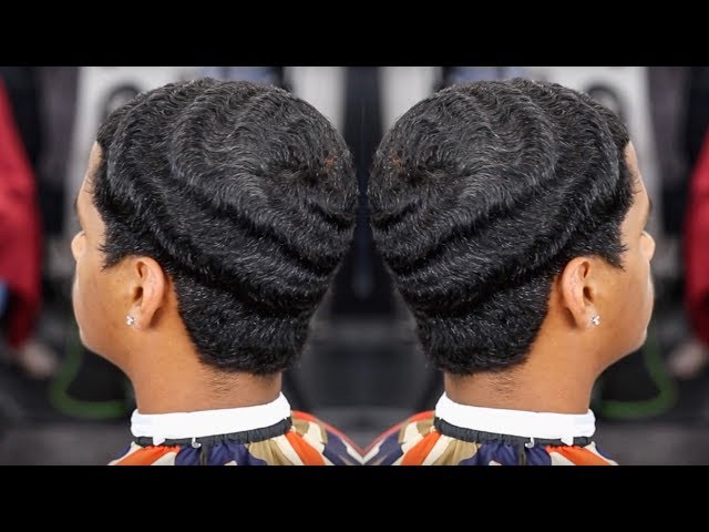 BARBER TUTORIAL: DEEP 360 WAVES TAPER