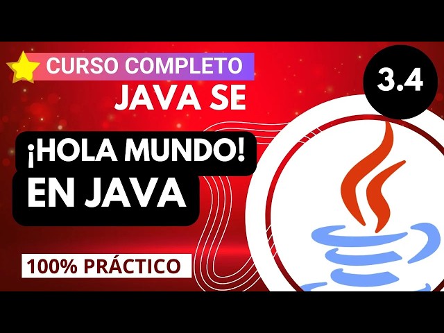 ♨️ 3 4 ► Cómo Hacer un HOLA MUNDO en JAVA NetBeans ✅ 【CURSO DE JAVA DESDE CERO】