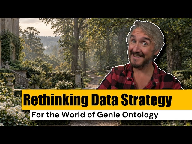 Rethinking Data Strategy for the Genie Ontology World