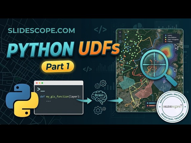 User Defined Functions in Python - Python for GIS and Analysis