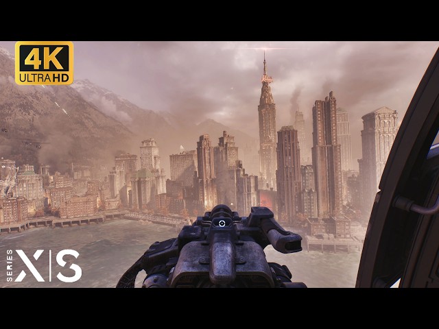 Gears of War E-Day - Helicopter Mission | 4K UHD