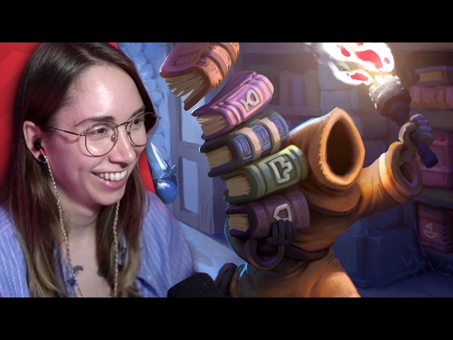 Protect the library!! - Monk Took Book