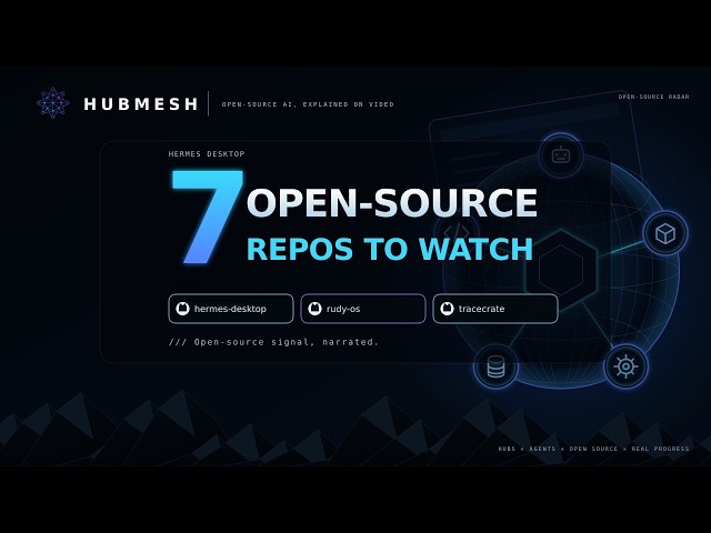 7 Open-Source AI Repos Worth Watching