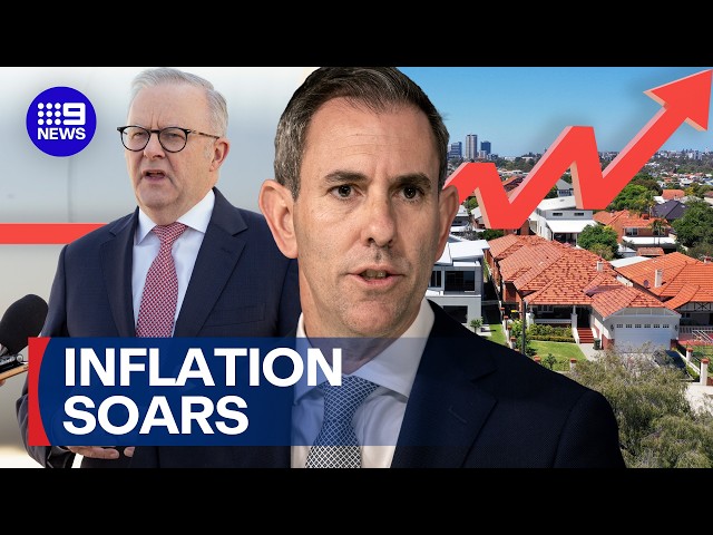 Australian budgets brace for more pain following latest inflation numbers | 9 News Australia
