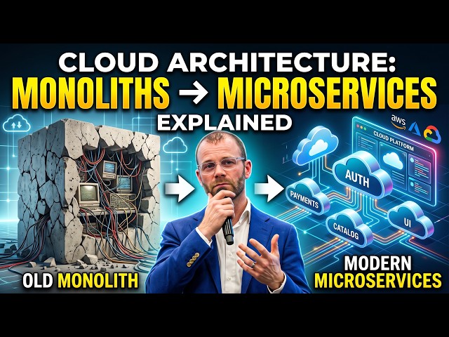 Modern Cloud Architecture Explained: Monoliths to Microservices