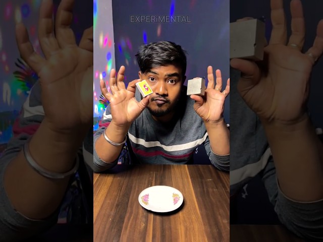 matchstick box & magnet 🧲 Experiment 🧪 #youtubeshorts #short #subscribe