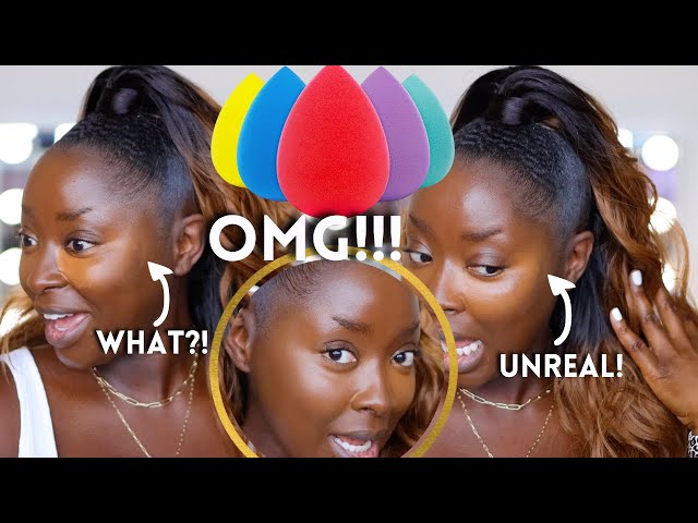 MAKEUP BEAUTY SPONGE MISTAKES WITH CONCEALER BEGINNER MAKEUP TUTORIAL | Mena Adubea