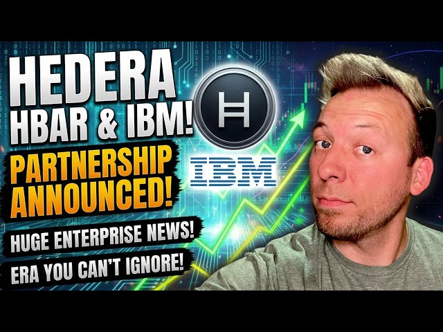 HEDERA HBAR - IBM Partnership Announced! Huge For Enterprise Era! News You Can't Ignore!