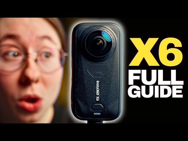 Insta360 X6 PRO settings, menu guide & editing tutorial