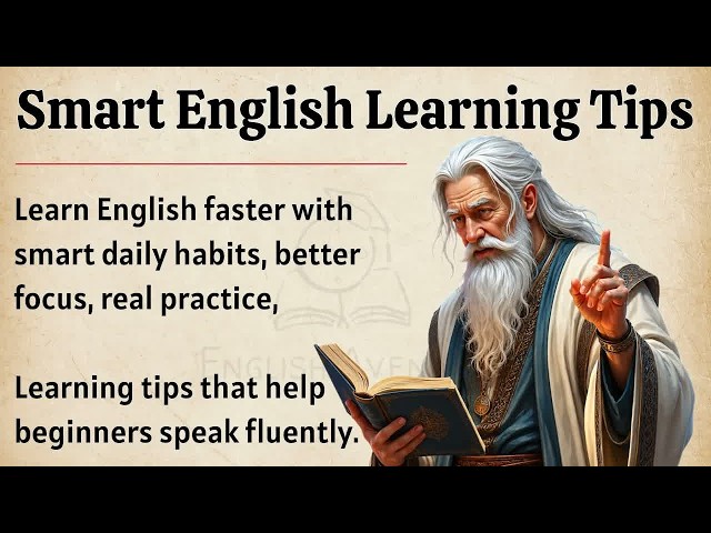 Smart English Learning Tips ｜ How to Learn English Faster and Better for Beginners ｜ Learn English