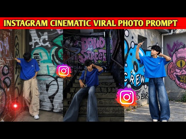 🔥 Instagram Viral Cinematic Photo Editing | AI Photo Editing Prompt