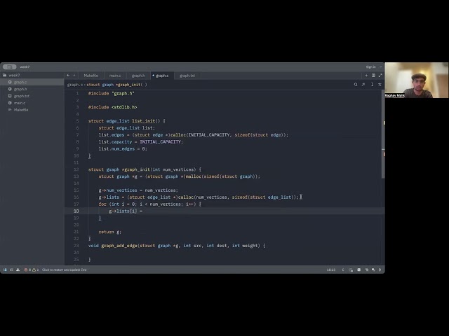 ECE 36800: Live Coding: Prim's Algorithm