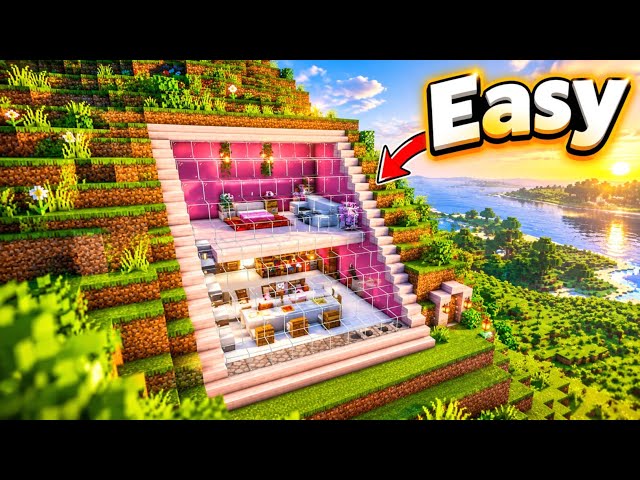I Built My Dream Base in the NEW Cherry Blossom Mountains! 🌸