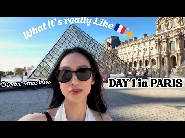 First time in Paris, We had NO ITINERARY..Here's What Happened!