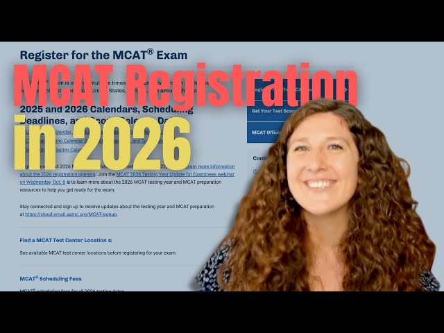 How to Register for the MCAT in 2026