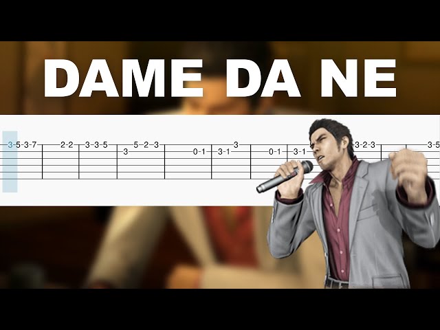 Baka Mitai (Dame Da Ne) (Guitar Tutorial)