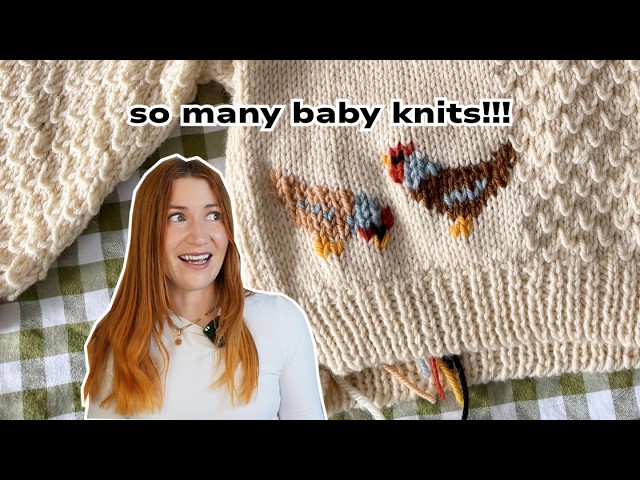 rejecting suggested yarn & overcoming my fear of bobbles | autumn knitting update