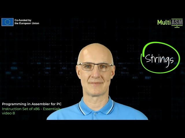 MultiASM4x 7 Instruction Set of X86 - Essentials video 8 of 9