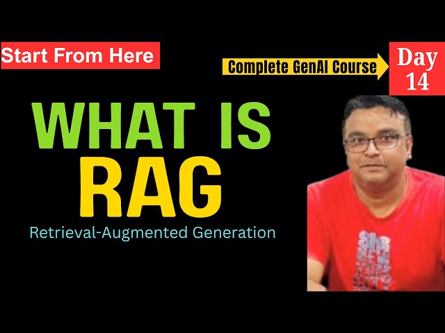 What is RAG? Retrieval-Augmented Generation Explained & Why We Need It